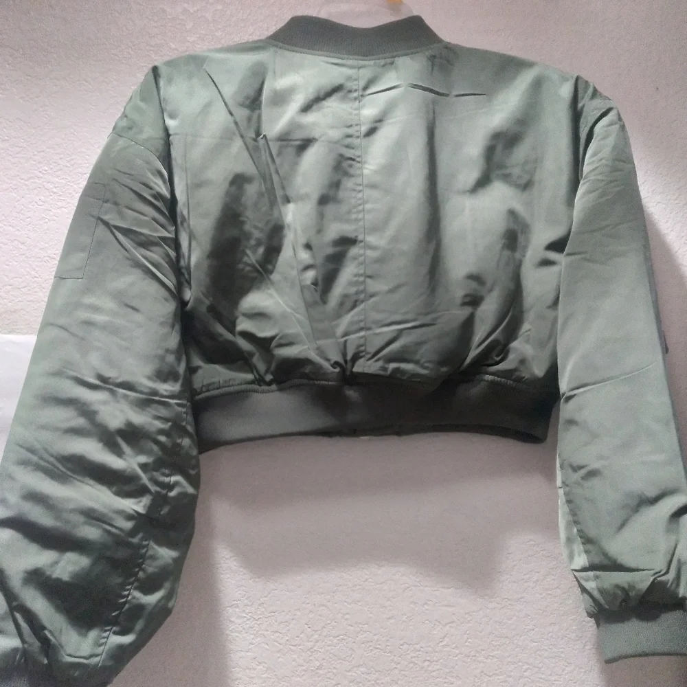 DIVIDED H M NWOT JACKET SIZE S ,M COLOR GREEN WEEKEND SPECIAL!!! - Picture 3 of 5